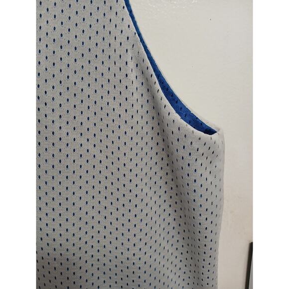 Vntg Gatorade Jr. NBA Championship Series Mesh Tank Top Mens XL Blue Reversible - Picture 11 of 15